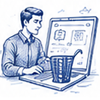 E-commerce SEO illustration